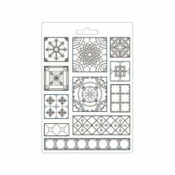 Moule Souple Carreaux De Ciment A5 Stamperia