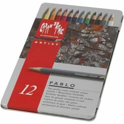 Creativ Company Pablo, L: 17 Cm, Mine: 3,8 Mm, Couleurs Assorties, 12Pièces, Ép. 7 Mm -creavea shop pablo l 17 cm mine 38 mm couleurs assorties 12pieces ep 7 mm p 3