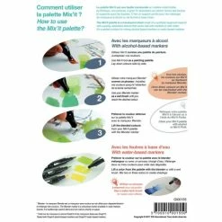 Graph'it Palette De Mélange Pour Marqueur à Alcool Mix'it X 3 -creavea shop palette de melange pour marqueur a alcool mixit x 3 p 2