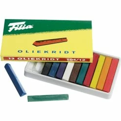 Creativ Company Pastels à Huile - 12 Pcs