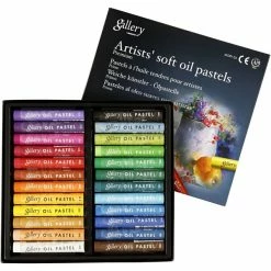 Creativ Company Pastels à L'huile Gallery Premium - 24 Pcs