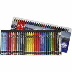 Pastels Gras Caran D'Ache Neocolor - Aquarellables - 30 Pcs