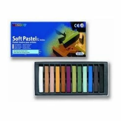 Mungyo Pastels Tendres Pigments Extra-fins Pour Artistes, Lot De 12 Couleurs