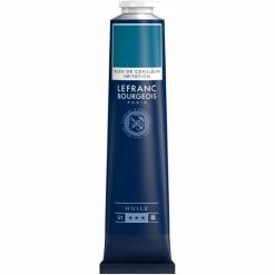 Lefranc Bourgeois Peinture à L'huile En Tube Bleu De Céruléum 150ml - Lefranc & Bourgeois