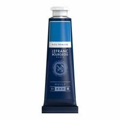 Lefranc Bourgeois Peinture à L'huile En Tube Bleu Primaire 40ml - Lefranc & Bourgeois