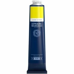 Lefranc Bourgeois Peinture à L'huile En Tube Jaune Citron 150ml - Lefranc & Bourgeois