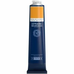 Lefranc Bourgeois Peinture à L'huile En Tube Jaune De Cadmium Foncé 150ml - Lefranc & Bourgeois