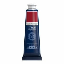 Lefranc Bourgeois Peinture à L'huile En Tube Rouge De Cadmium Foncé 40ml - Lefranc & Bourgeois