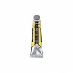 Peinture à L'huile Extra-fine En Tube Jaune De Cadmium Clair 40ml - Rembrandt