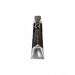 Peinture à L'huile Extra-fine En Tube Noir De Bougie 40ml - Rembrandt
