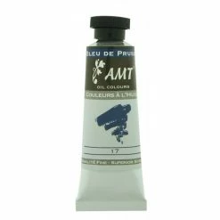 Peinture à L'huile Fine En Tube Bleu De Prusse 45ml - Amt