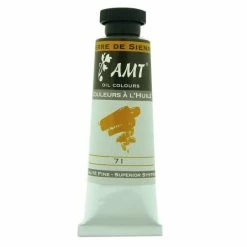 Peinture à L'huile Fine En Tube Terre De Sienne 45ml - Amt
