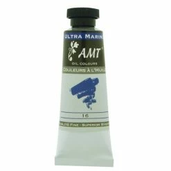 Peinture à L'huile Fine En Tube Ultra Marine 45ml - Amt