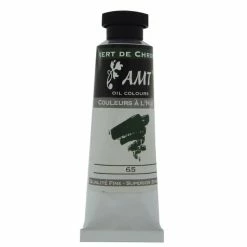 Peinture à L'huile Fine En Tube Vert De Chrome 45ml - Amt