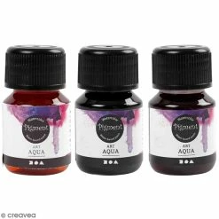 Creativ Company Peinture Aquarelle Aqua Pigment - Différentes Couleurs - 30 Ml