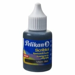 PELIKAN - Encre Pour Calligraphie Scribtol, 30 Ml - Noir