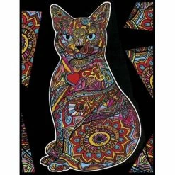 Pepper - 12 Feutres Inclus - 47 X 35 Cm - à Colorier Colorvelvet