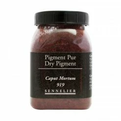 Pigment En Poudre - Sennelier - Caput Mortum - Pot De 200 Ml