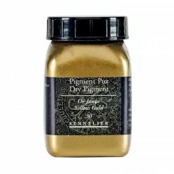 Pigment En Poudre - Sennelier - Or Jaune - Pot De 200 Ml