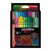 Pochette De 24 Feutres PointMax STABILO ARTY - Pointe Moyenne - Assortiment