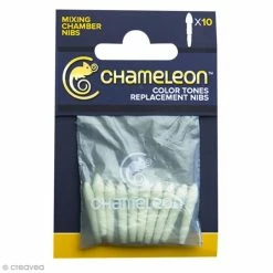 Pointes De Rechange Pour Chambre De Mélange Marqueurs Chameleon - 10 Feutres