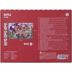 Apli Agipa Puzzle Enfant 104 Pièces Thème Château Apli Kids -creavea shop puzzle enfant 104 pieces theme chateau apli kids p 3