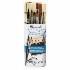 Sennelier Set De 6 Minis Pinceaux En Bambou Pour Aquarelle
