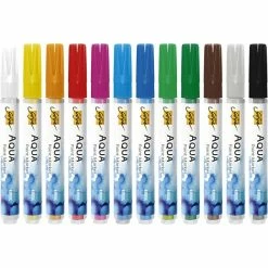 Creativ Company Set De Feutres Aquarelle - Couleurs Assorties - 12 Pcs