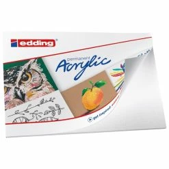 Set De Marqueurs Acrylic Edding - Pack Créatif Basic - 12 Pcs -creavea shop set de marqueurs acrylic edding pack creatif basic 12 pcs p 4