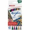 Set De Marqueurs Acrylique Edding 5100 - Pointe Moyenne - Metallic - 5 Pcs -creavea shop set de marqueurs acrylique edding 5100 pointe moyenne metallic 5 pcs p