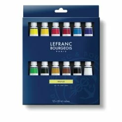 Lefranc Bourgeois Set De Peinture à L'huile - 12 Tubes - Lefranc & Bourgeois