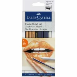 Faber-Castell Set D'esquisse Classique - 6 Pièces