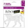 Set Peinture Slow & Art Graine Créative - Animaux Blancs - 9 Pcs -creavea shop set peinture slow and art graine creative animaux blancs 9 pcs p