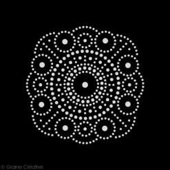 Set Peinture Slow & Art Graine Créative - Mandalas Noirs - 9 Pcs -creavea shop set peinture slow and art graine creative mandalas noirs 9 pcs p 4