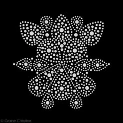 Set Peinture Slow & Art Graine Créative - Mandalas Noirs - 9 Pcs -creavea shop set peinture slow and art graine creative mandalas noirs 9 pcs p 5