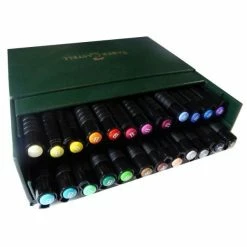 Faber-Castell Studio Box De 24 Nuances De Feutres Pitt -creavea shop studio box de 24 nuances de feutres pitt p 3