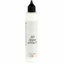 Creativ Company Stylo Effet Neige Mat 3D - 100 Ml