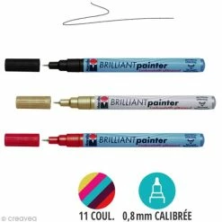 Marabu Stylo Peinture Brilliant Painter 0,8 Mm