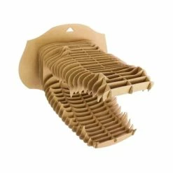 Trophée Mural En Carton - Le Crocodile - Ctop