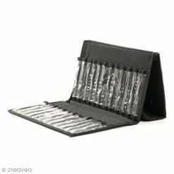 Creavea Trousse De Rangement Chevalet - Pour 36 Marqueurs - 32 X 23 Cm -creavea shop trousse de rangement chevalet pour 36 marqueurs 32 x 23 cm p 2