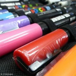 Trousse De Rangement Posca - Pour 20 Feutres - 26 X 20 Cm -creavea shop trousse de rangement posca pour 20 feutres 26 x 20 cm p 3