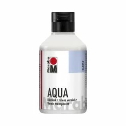 Marabu Vernis Transparent Aqua - Brillant - 250 Ml