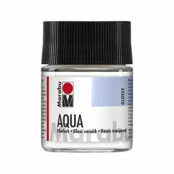 Marabu Vernis Transparent Aqua - Brillant - 50 Ml